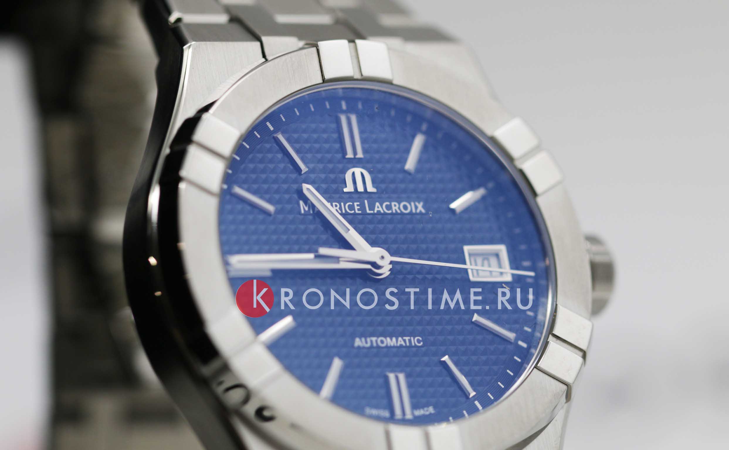 Maurice Lacroix Maurice Lacroix Aikon Automatic AI6007-SS002-430-1  - задняя крышка сталь металл корпуса, швейцария часы
